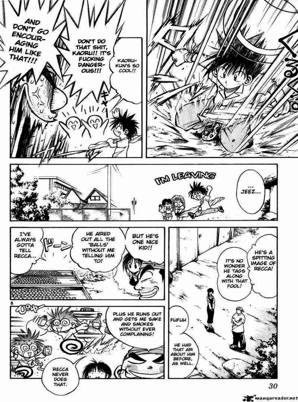 Truyện Tranh Ngọn Lửa Recca - Flame Of Recca trang 9