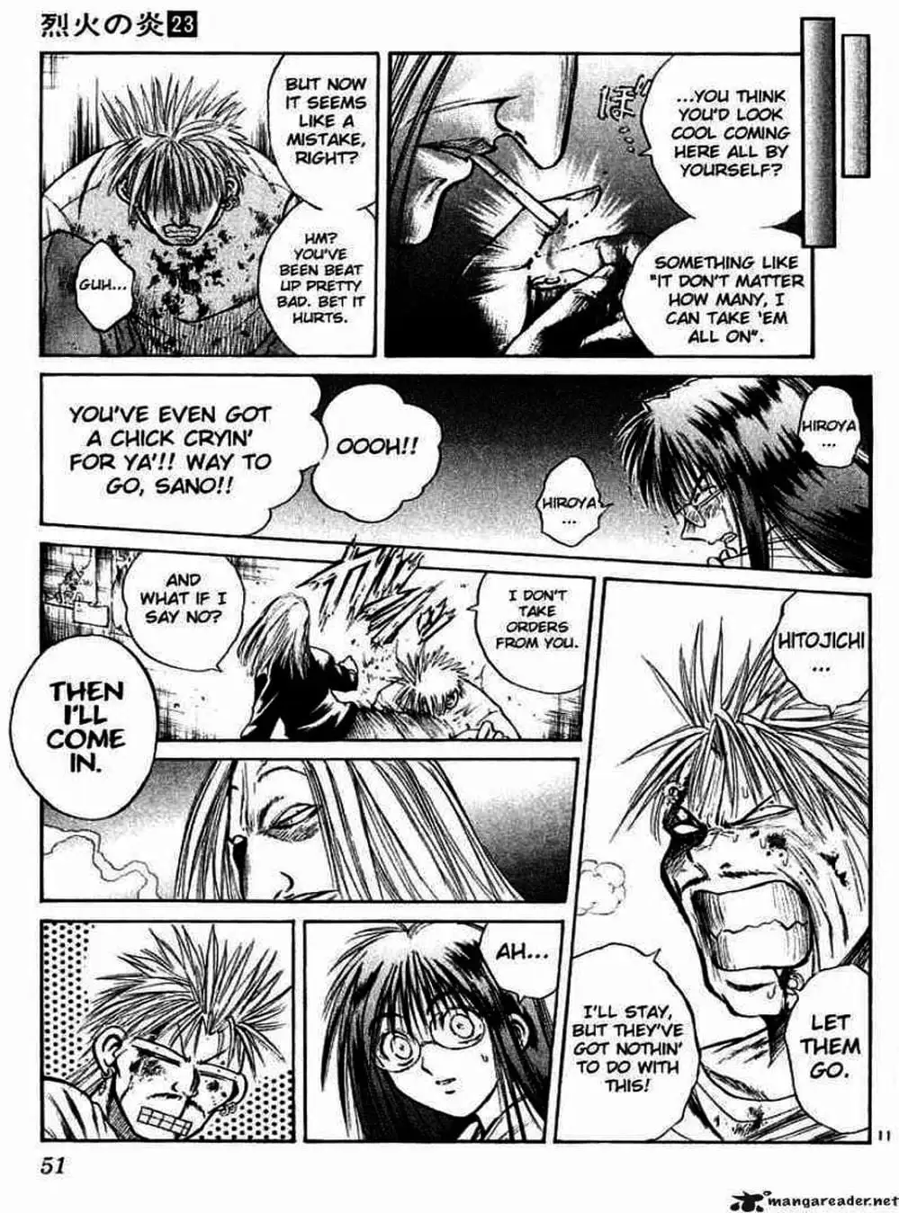 Truyện Tranh Ngọn Lửa Recca - Flame Of Recca trang 9