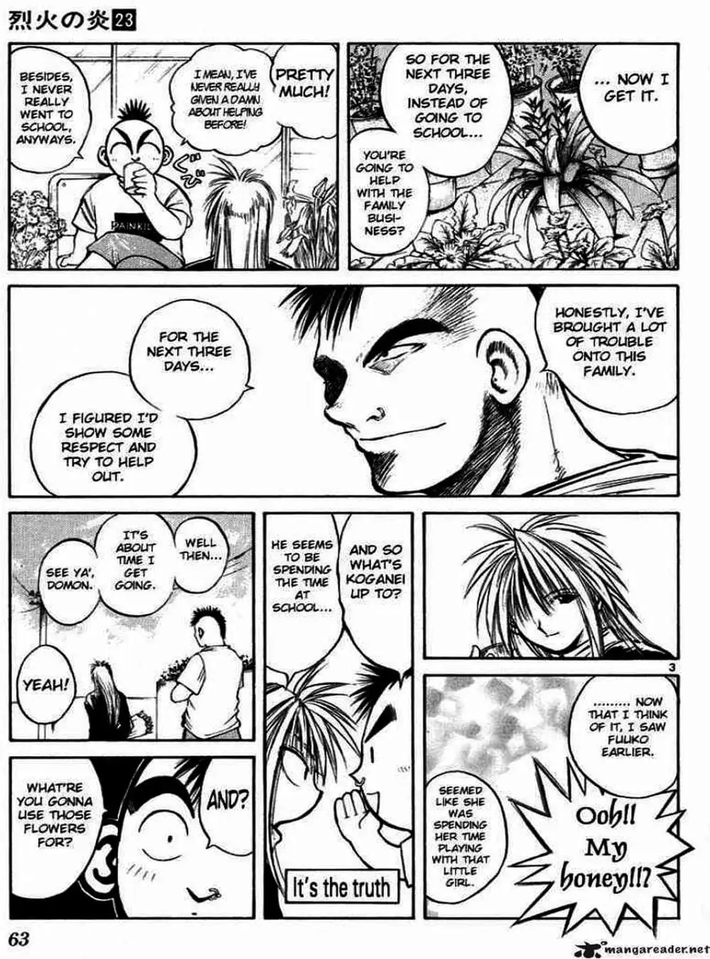 Truyện Tranh Ngọn Lửa Recca - Flame Of Recca trang 9