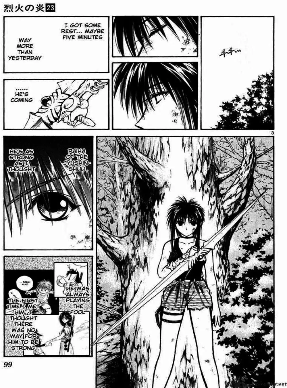 Truyện Tranh Ngọn Lửa Recca - Flame Of Recca trang 9