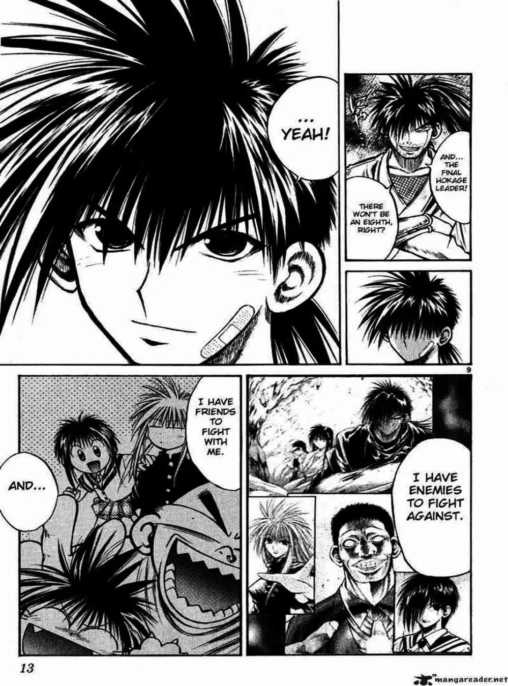 Truyện Tranh Ngọn Lửa Recca - Flame Of Recca trang 9