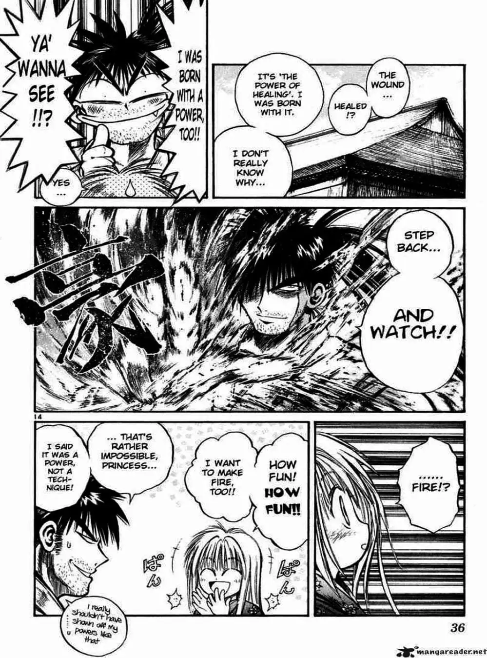 Truyện Tranh Ngọn Lửa Recca - Flame Of Recca trang 9