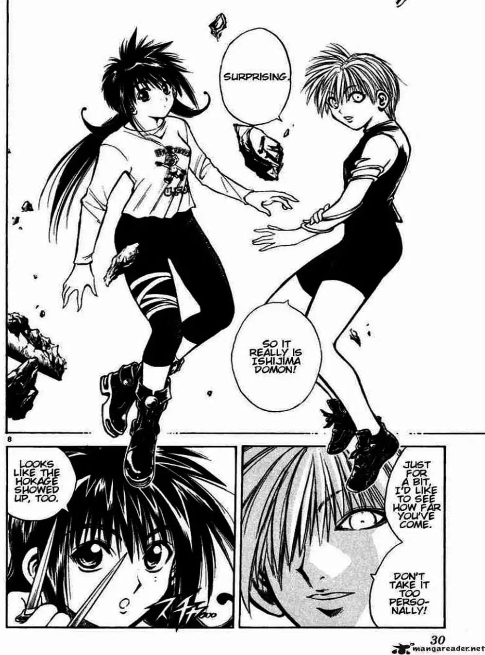 Truyện Tranh Ngọn Lửa Recca - Flame Of Recca trang 9