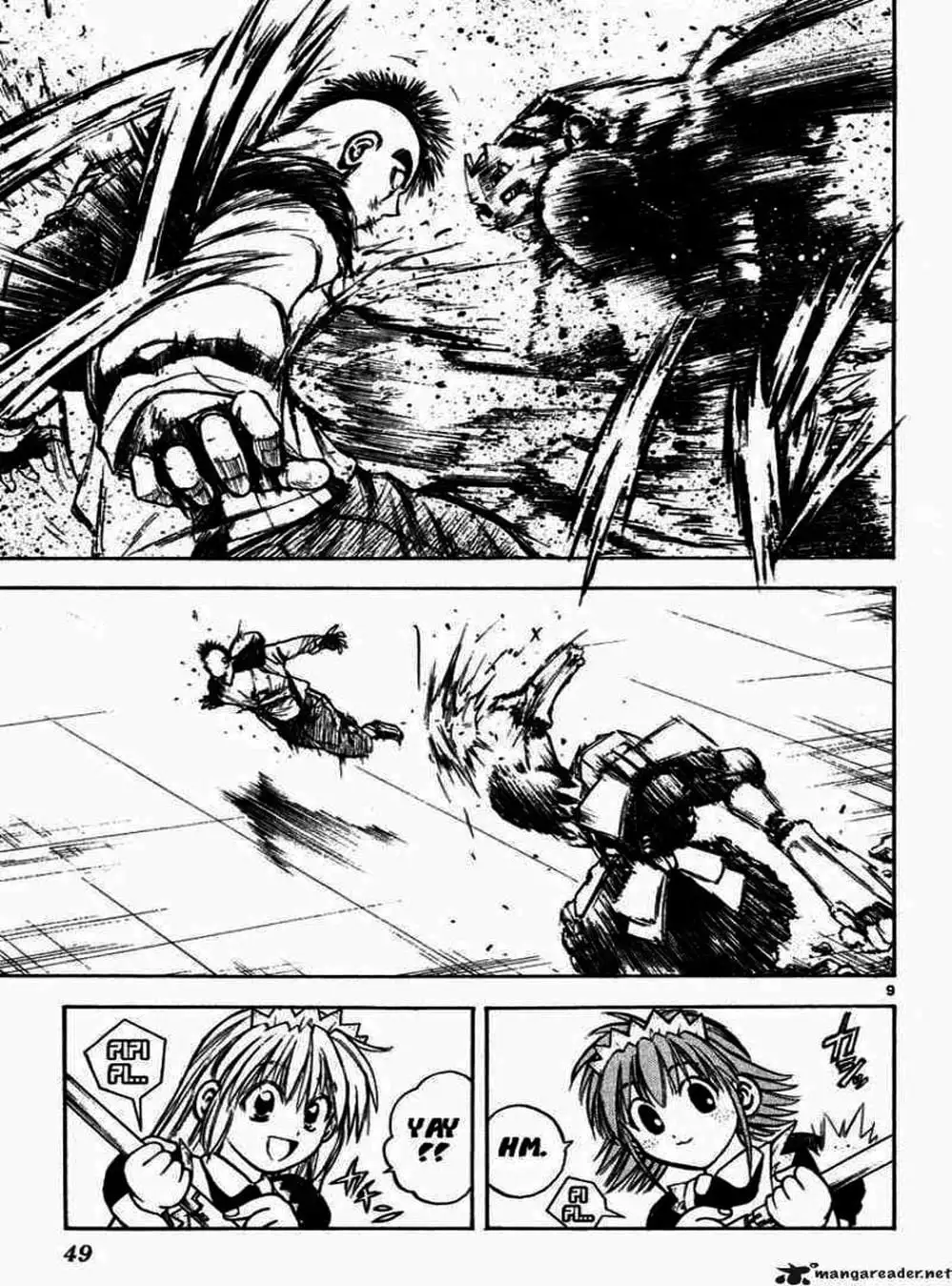 Truyện Tranh Ngọn Lửa Recca - Flame Of Recca trang 9