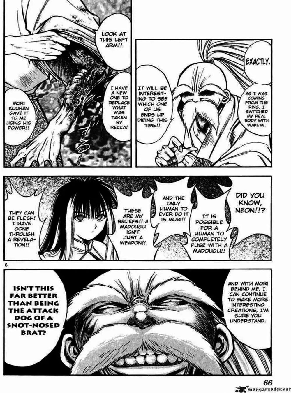 Truyện Tranh Ngọn Lửa Recca - Flame Of Recca trang 9