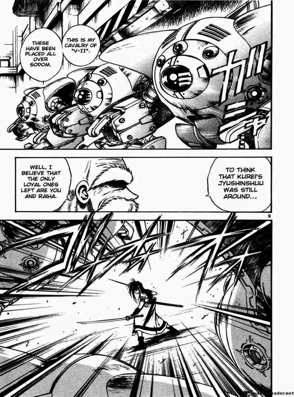 Truyện Tranh Ngọn Lửa Recca - Flame Of Recca trang 9