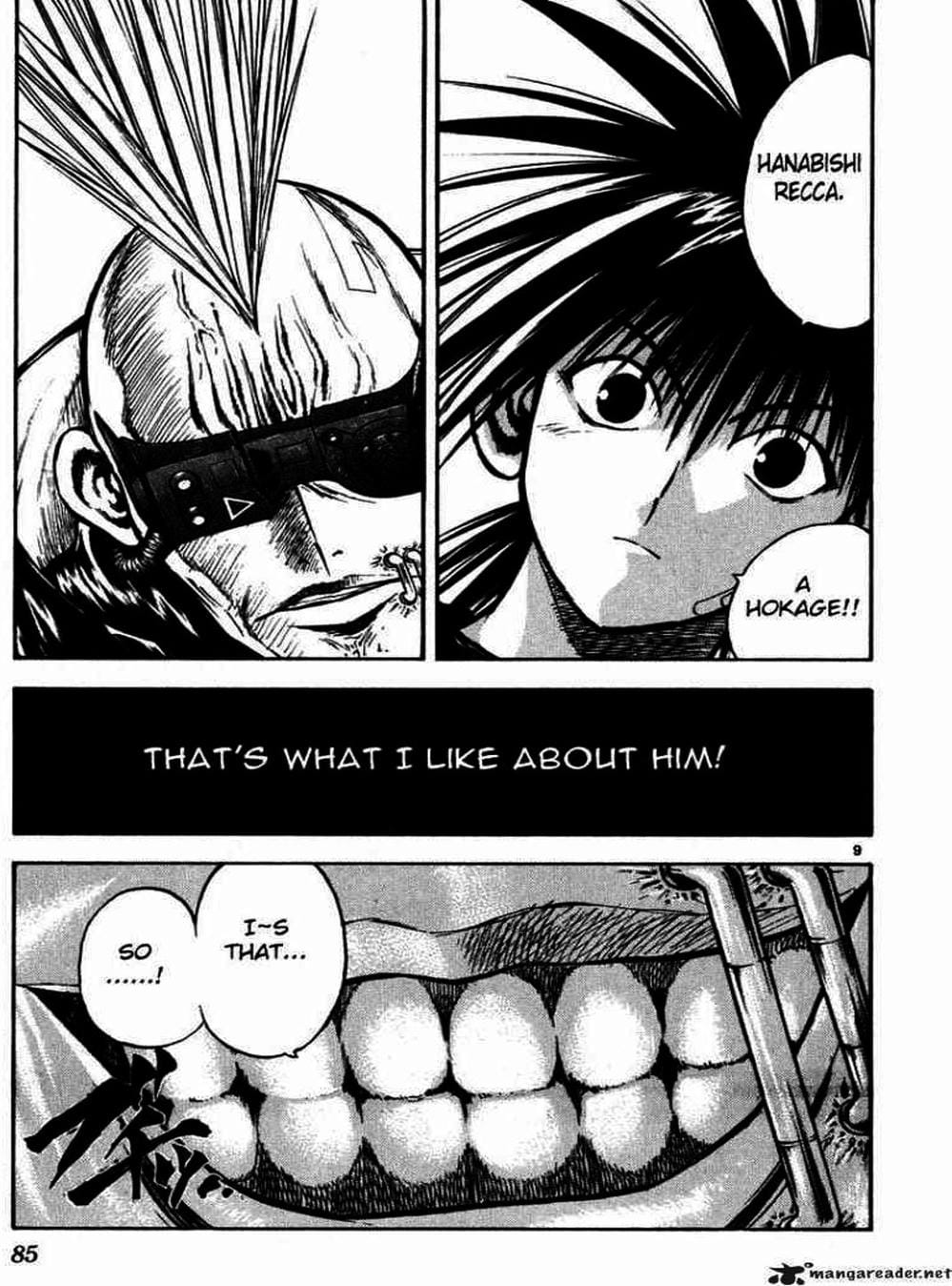 Truyện Tranh Ngọn Lửa Recca - Flame Of Recca trang 9