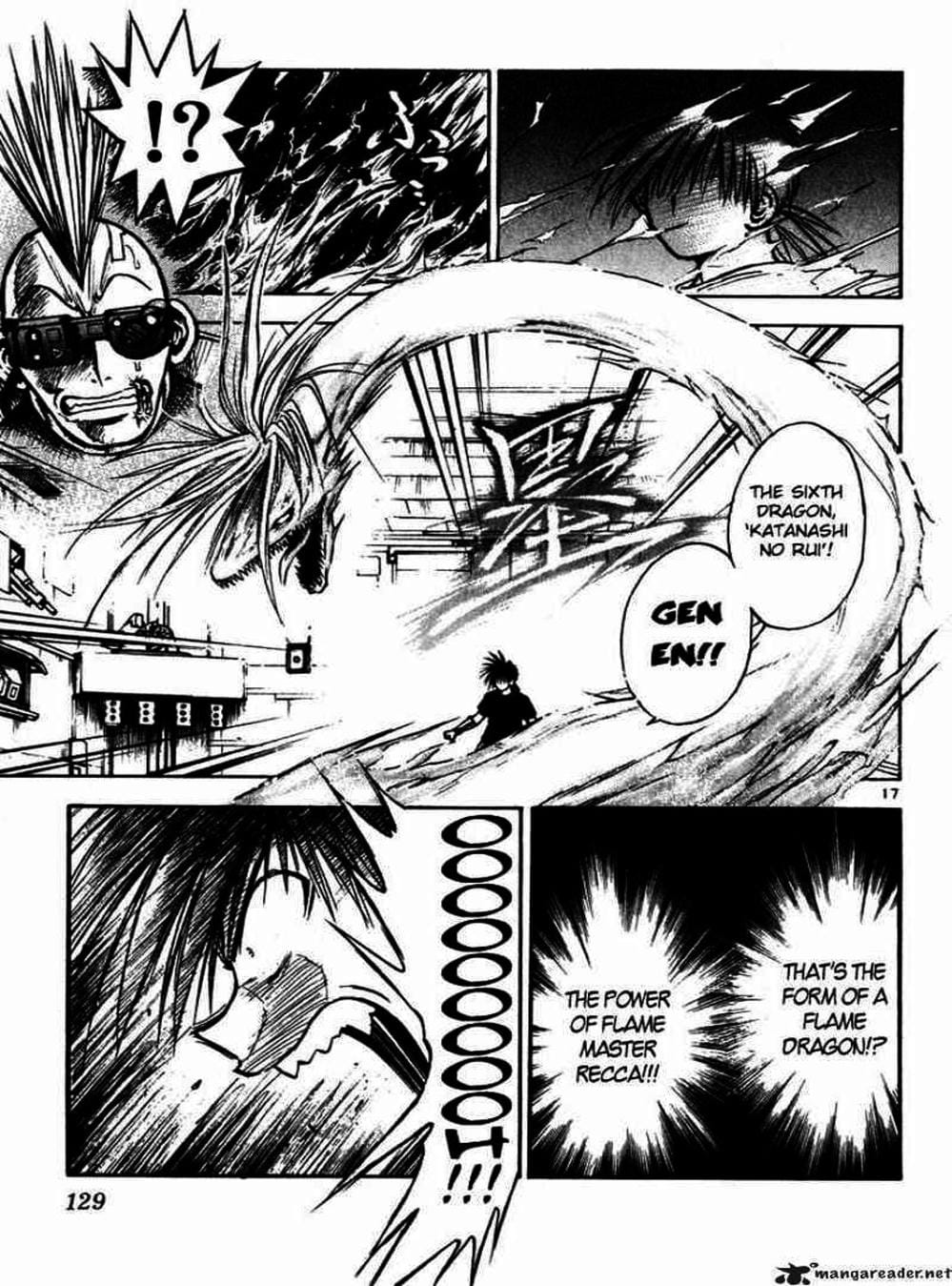 Truyện Tranh Ngọn Lửa Recca - Flame Of Recca trang 9