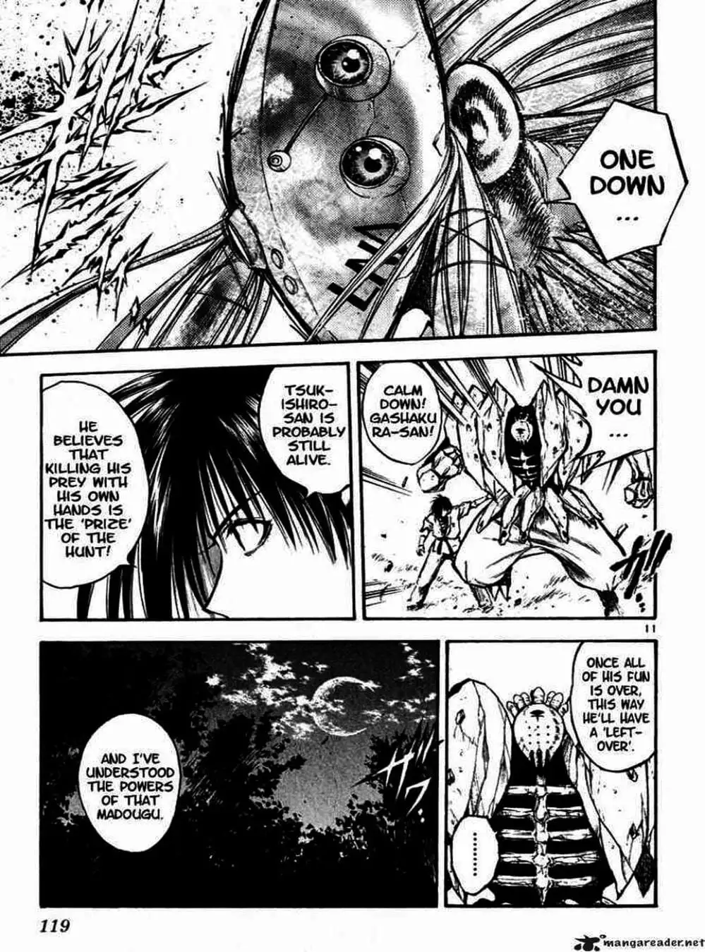 Truyện Tranh Ngọn Lửa Recca - Flame Of Recca trang 9