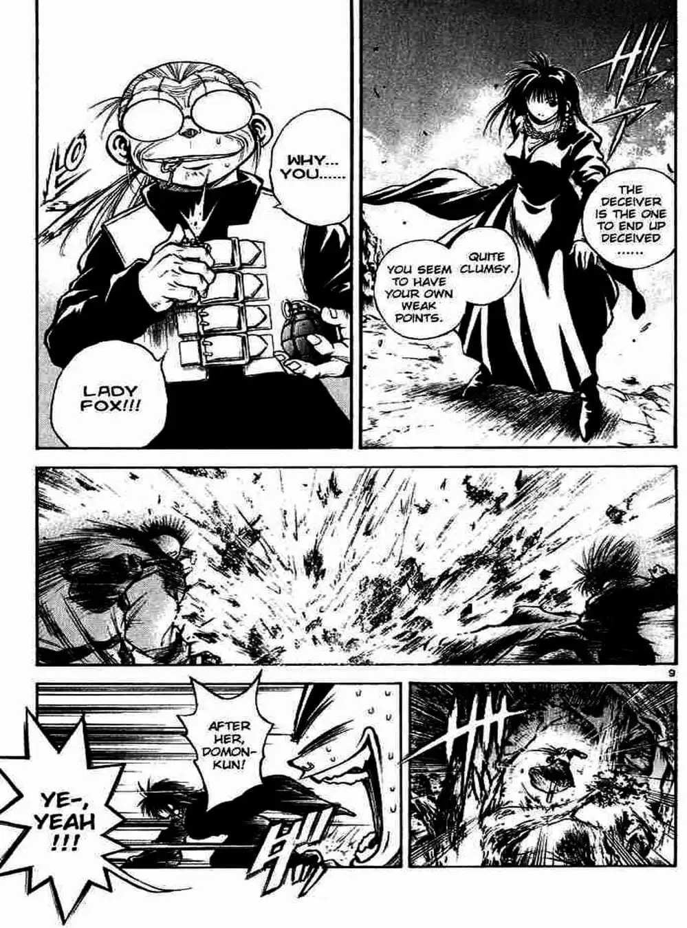 Truyện Tranh Ngọn Lửa Recca - Flame Of Recca trang 9