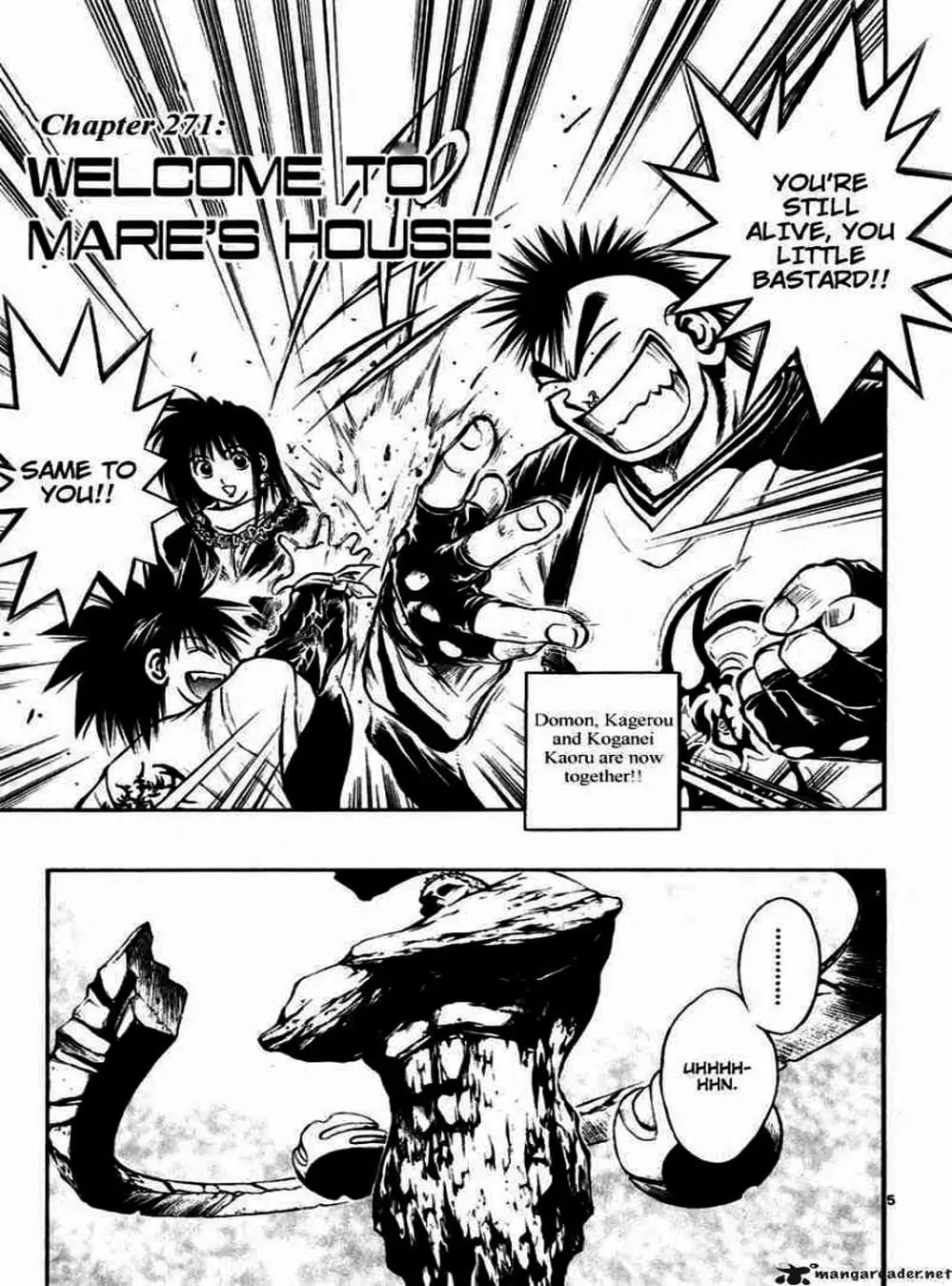 Truyện Tranh Ngọn Lửa Recca - Flame Of Recca trang 9