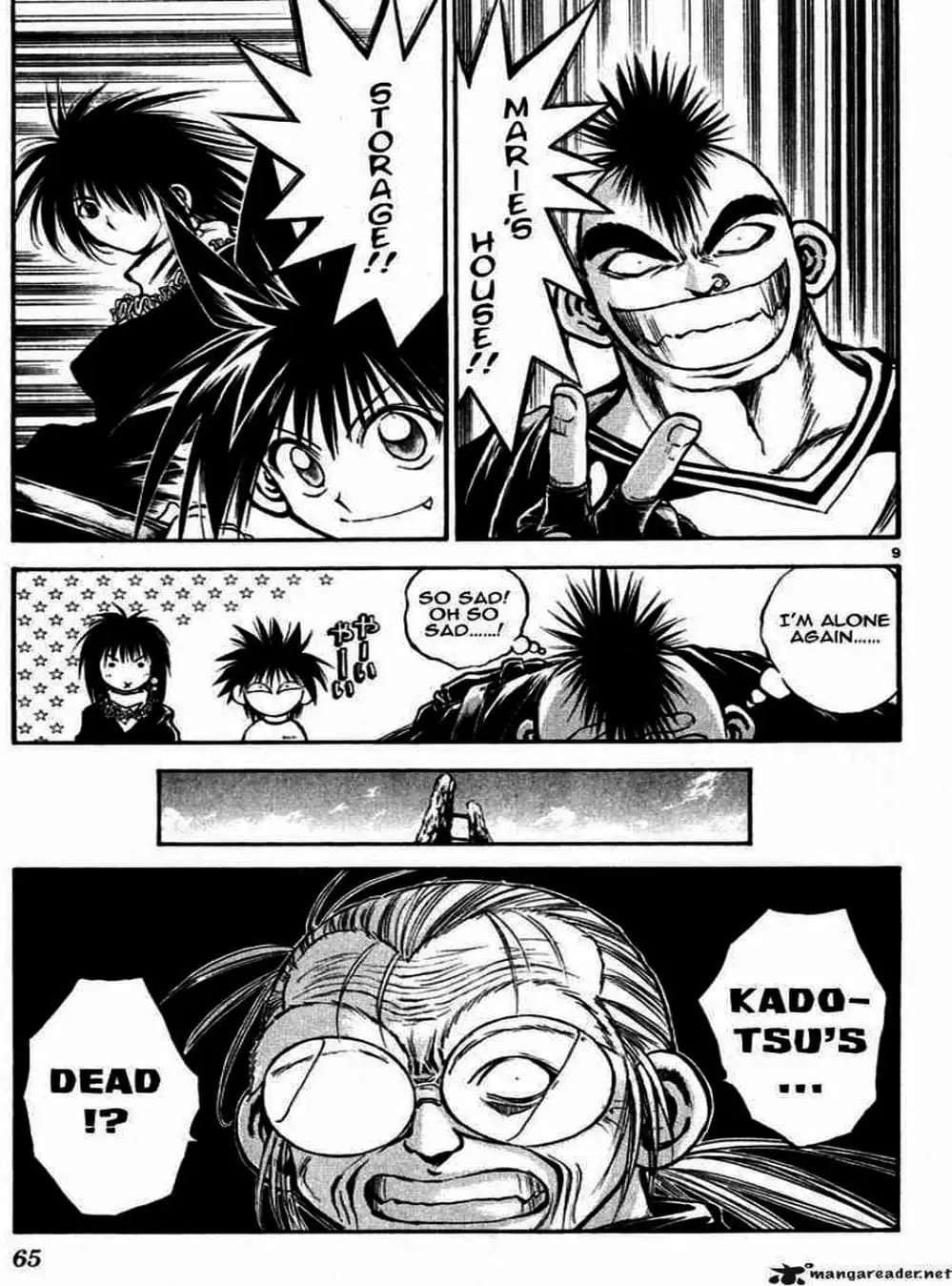 Truyện Tranh Ngọn Lửa Recca - Flame Of Recca trang 9