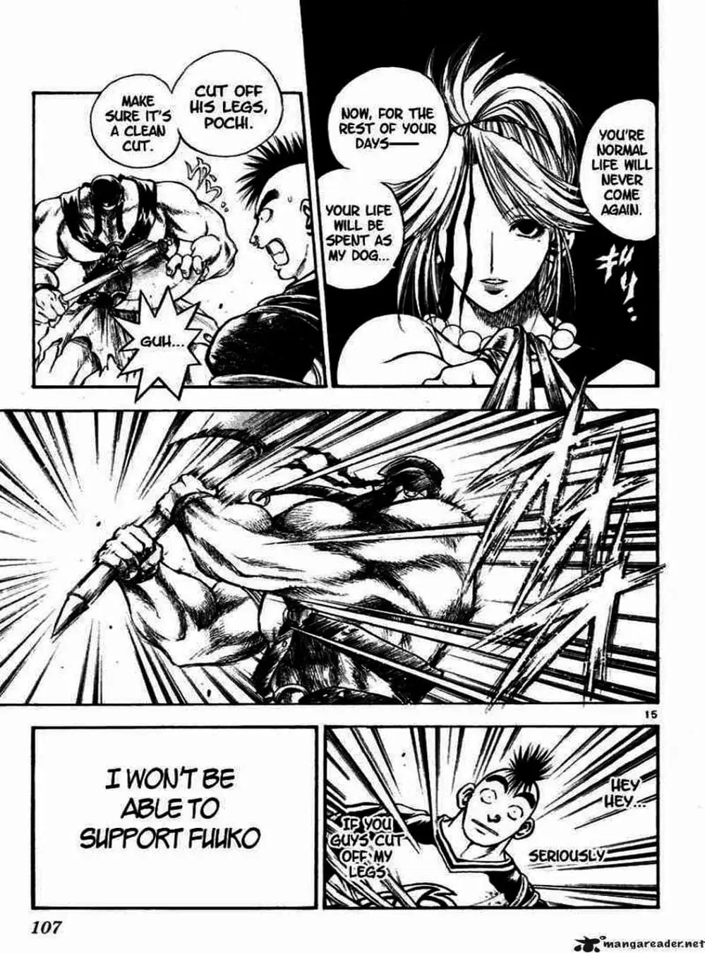 Truyện Tranh Ngọn Lửa Recca - Flame Of Recca trang 9