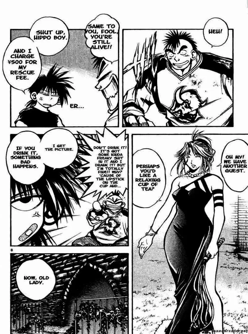 Truyện Tranh Ngọn Lửa Recca - Flame Of Recca trang 9