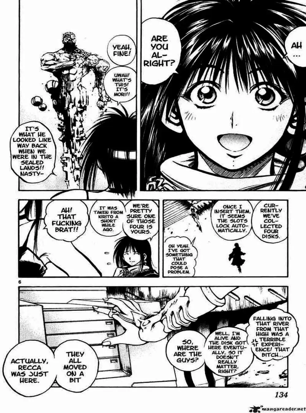 Truyện Tranh Ngọn Lửa Recca - Flame Of Recca trang 9