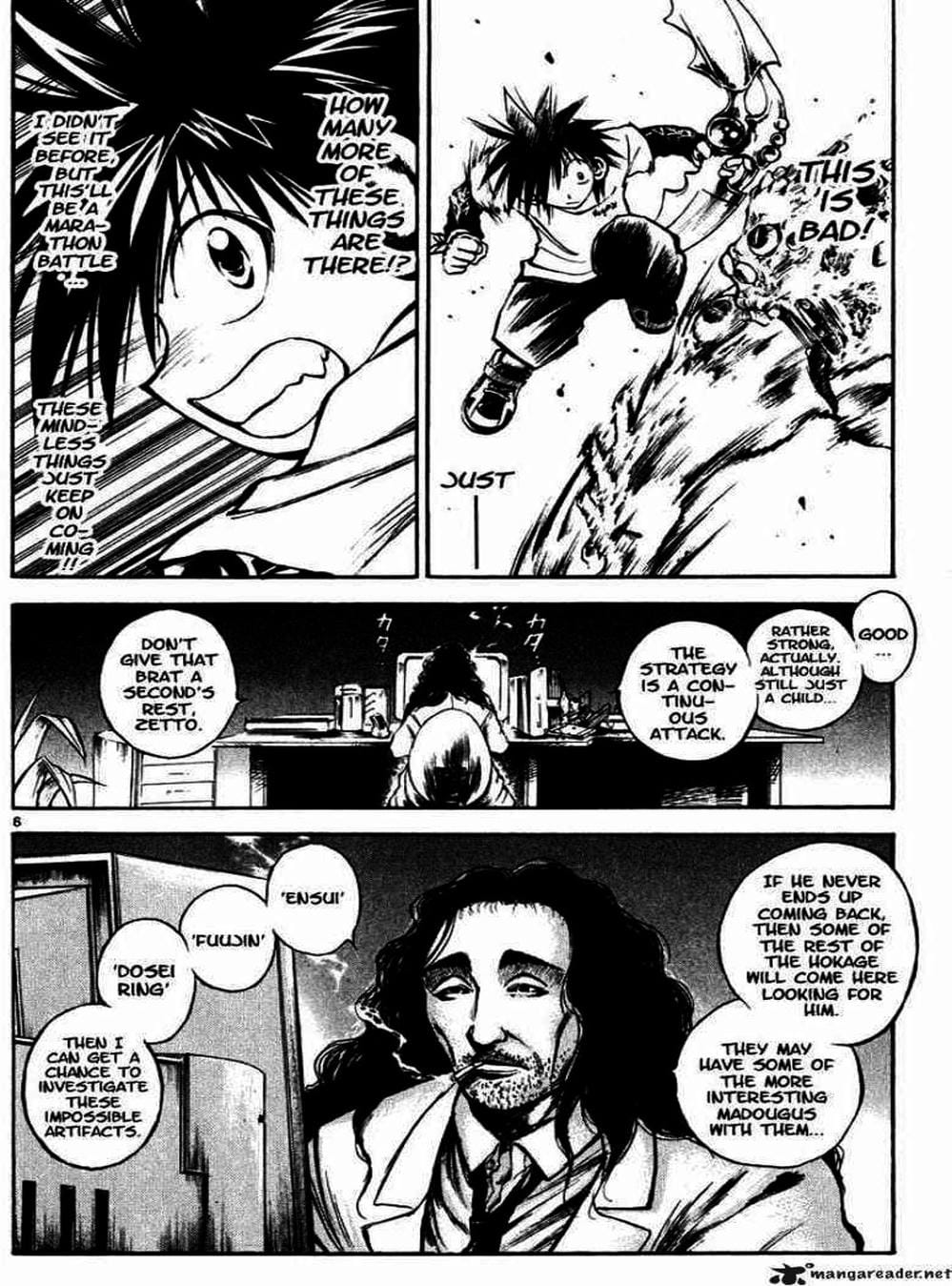 Truyện Tranh Ngọn Lửa Recca - Flame Of Recca trang 9