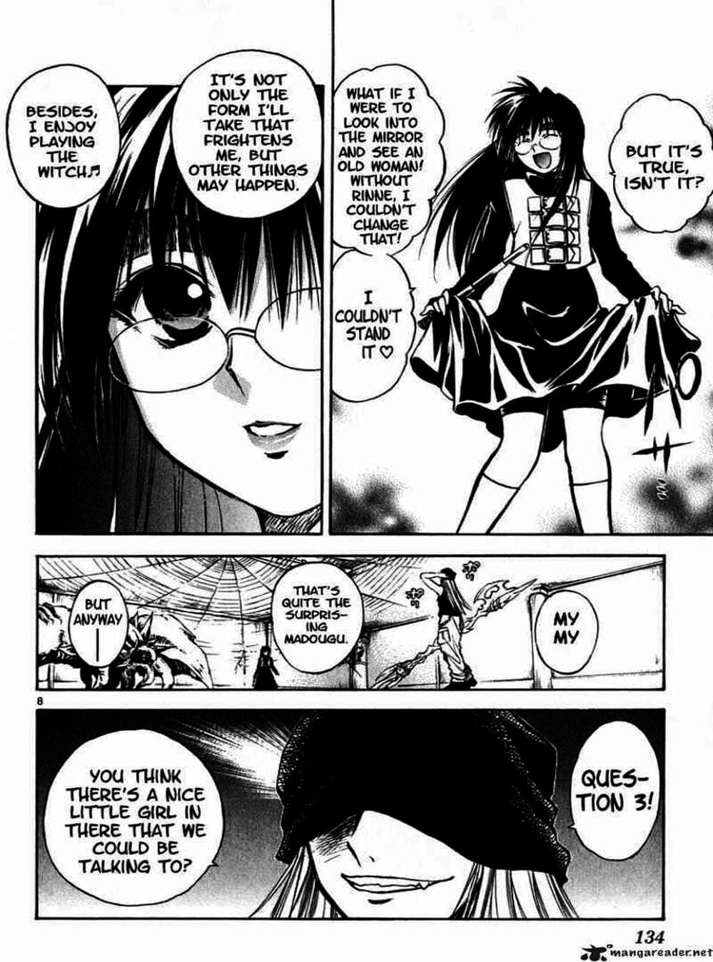 Truyện Tranh Ngọn Lửa Recca - Flame Of Recca trang 9