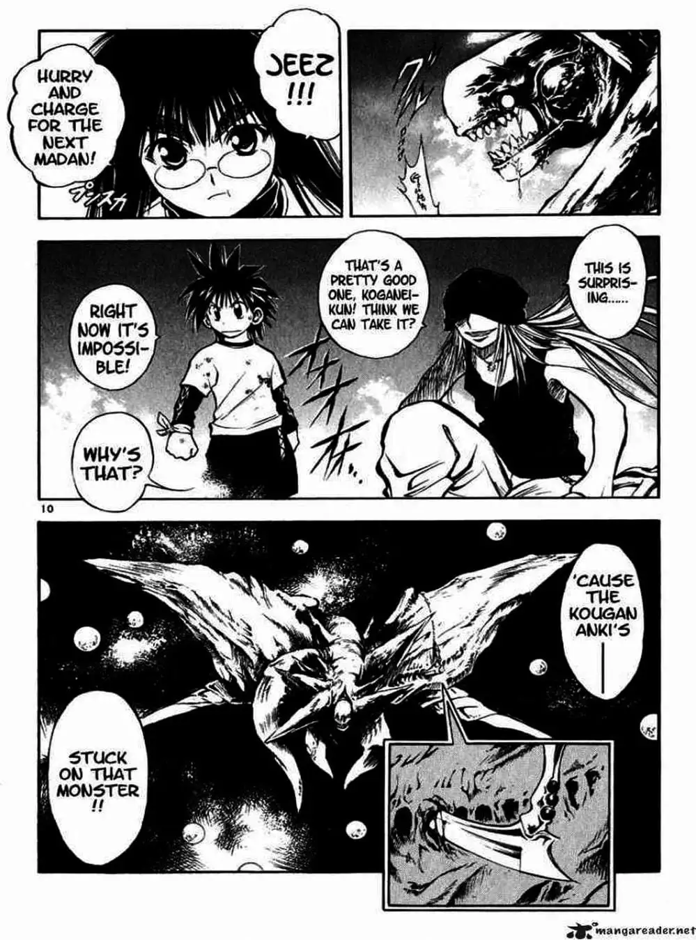 Truyện Tranh Ngọn Lửa Recca - Flame Of Recca trang 9