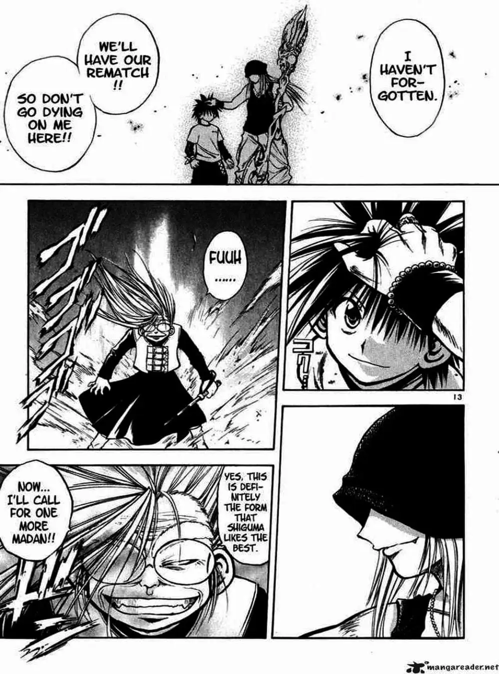 Truyện Tranh Ngọn Lửa Recca - Flame Of Recca trang 9