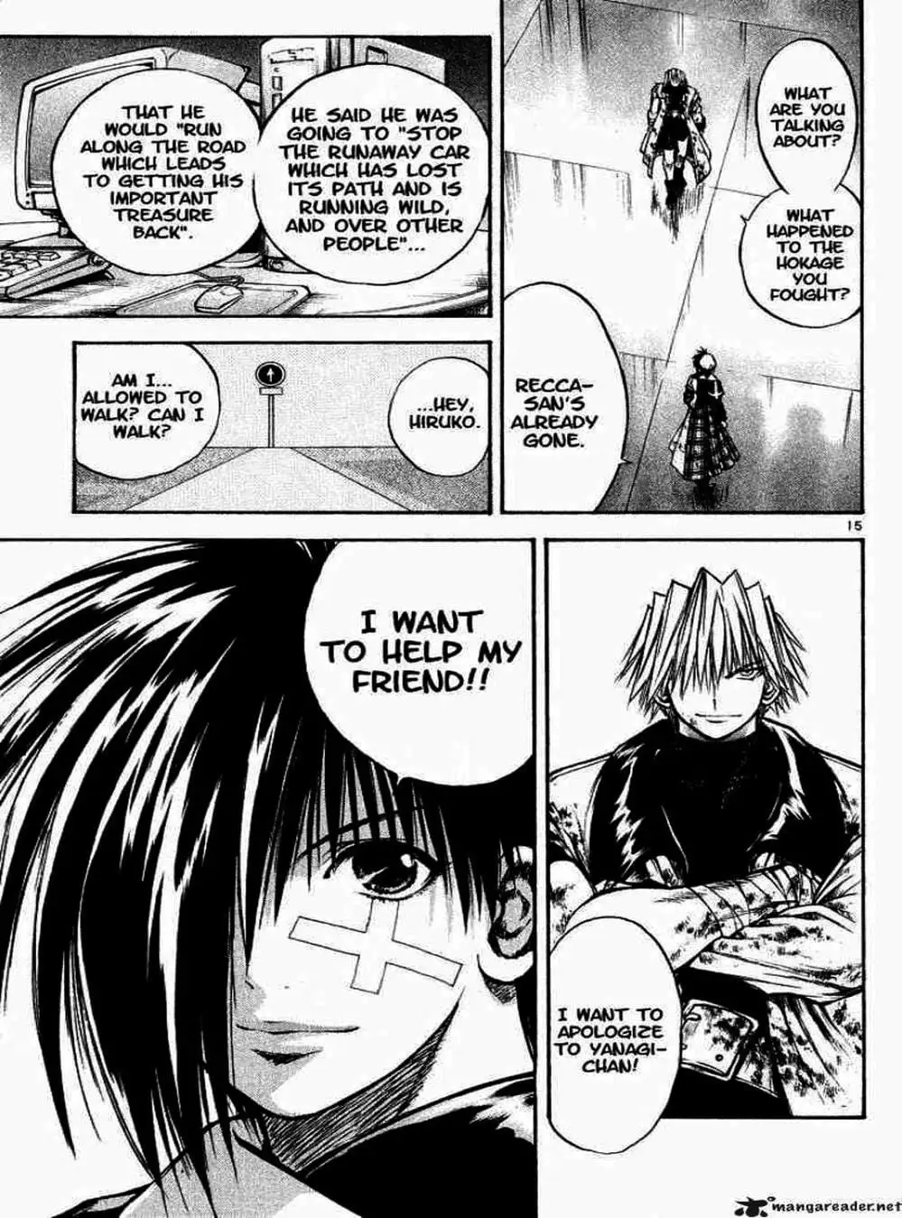 Truyện Tranh Ngọn Lửa Recca - Flame Of Recca trang 9