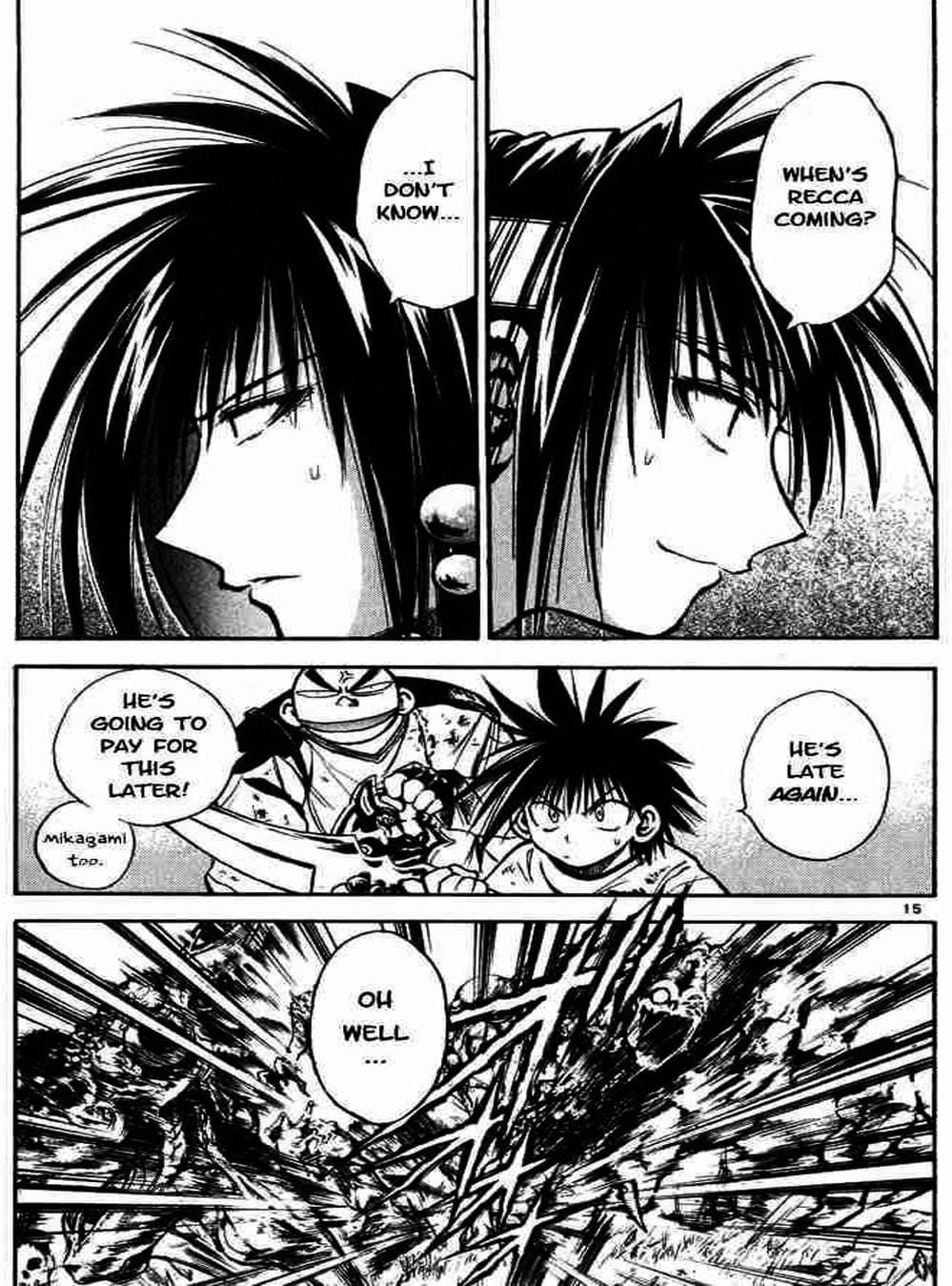 Truyện Tranh Ngọn Lửa Recca - Flame Of Recca trang 9