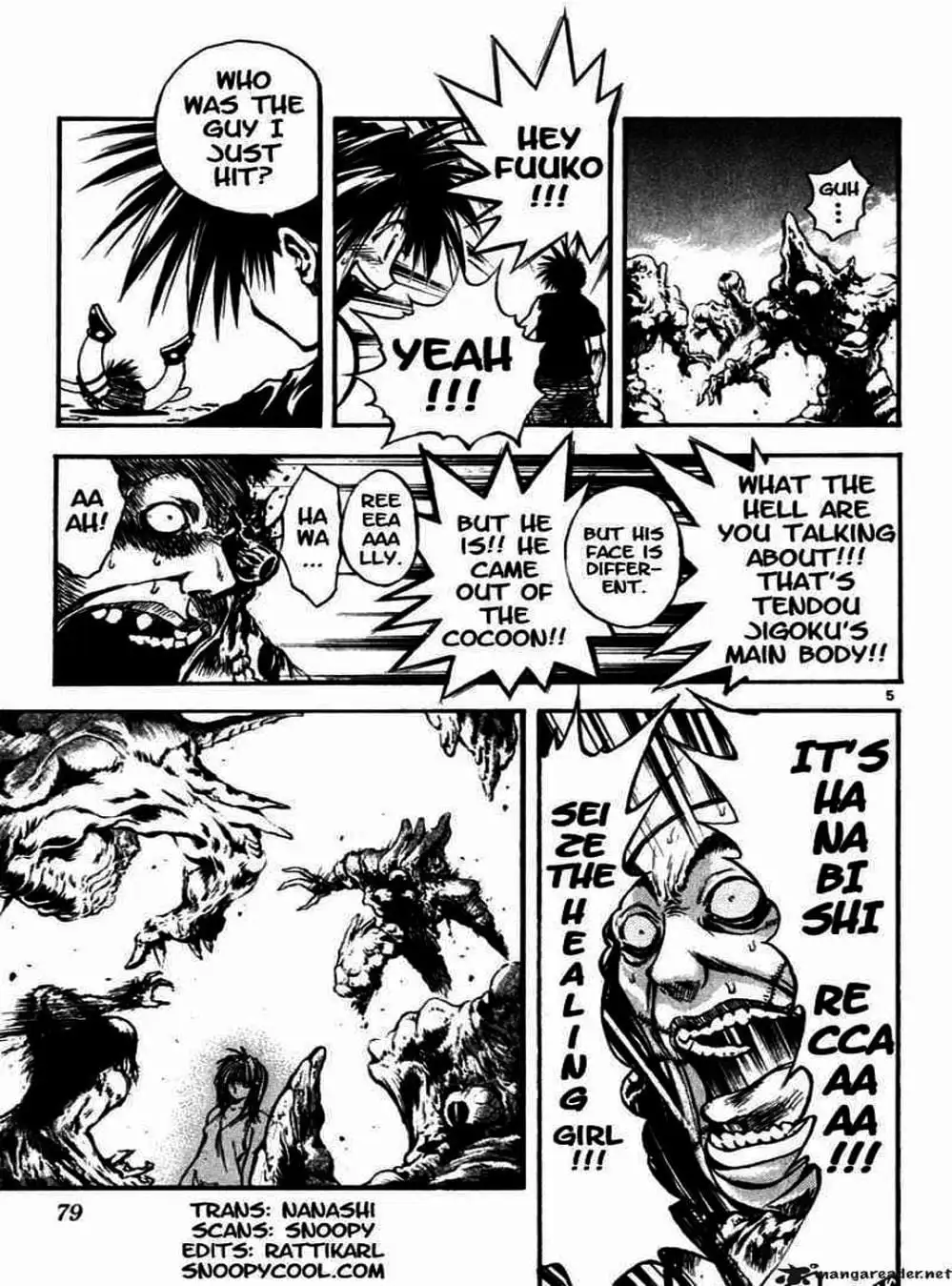 Truyện Tranh Ngọn Lửa Recca - Flame Of Recca trang 9