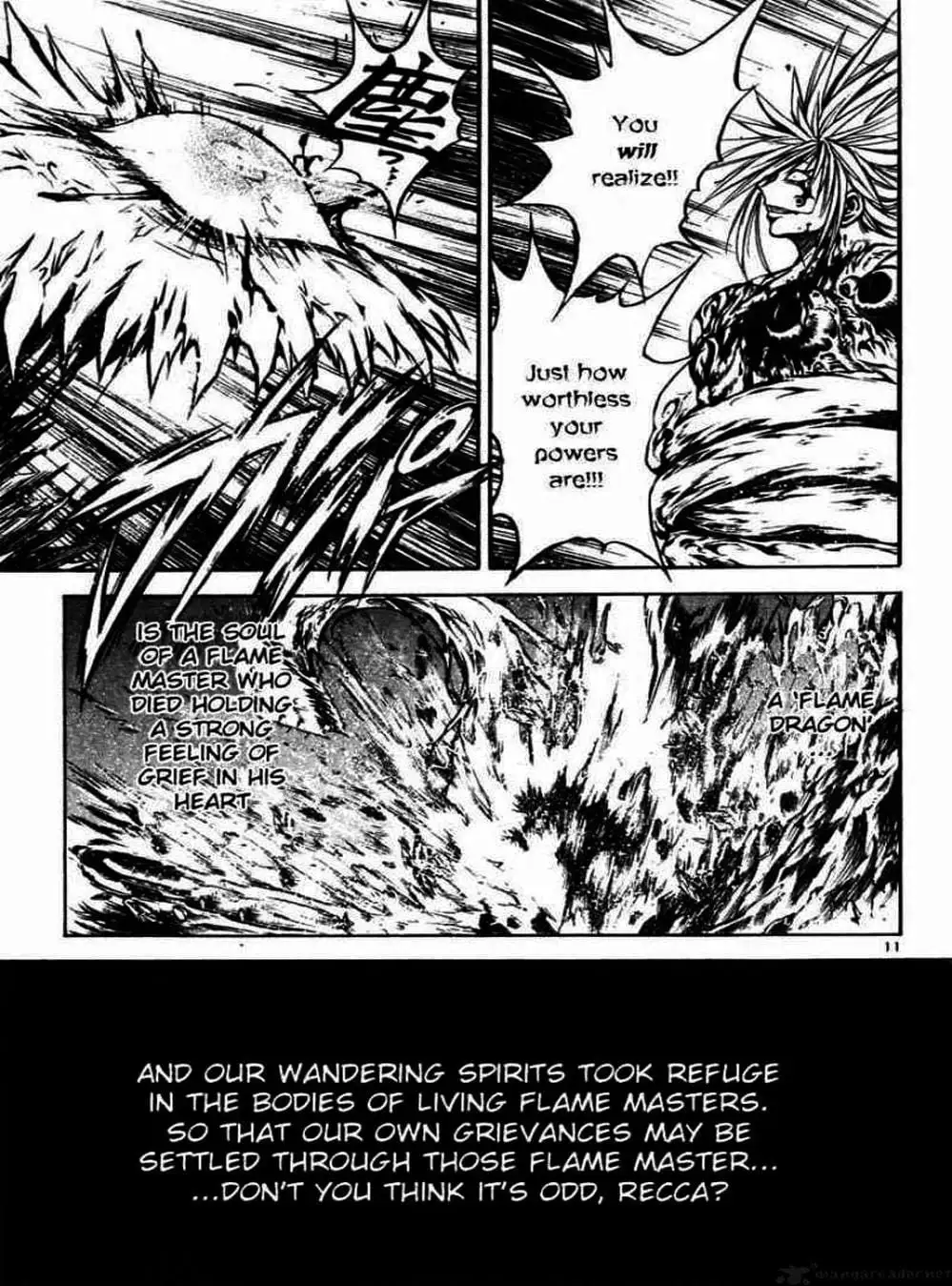 Truyện Tranh Ngọn Lửa Recca - Flame Of Recca trang 9