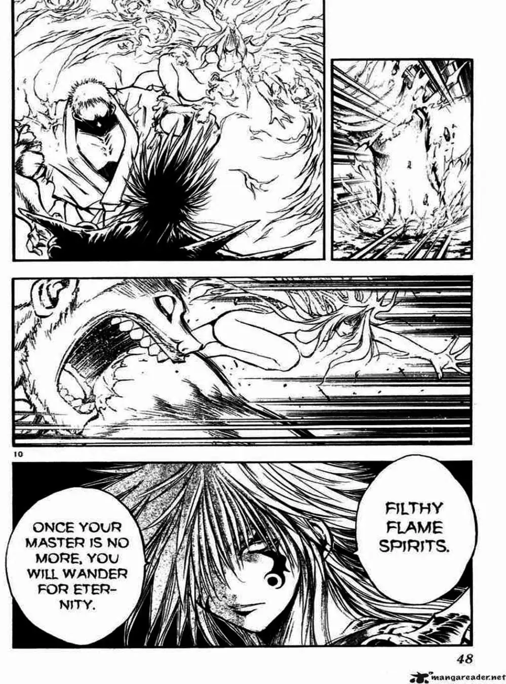 Truyện Tranh Ngọn Lửa Recca - Flame Of Recca trang 9