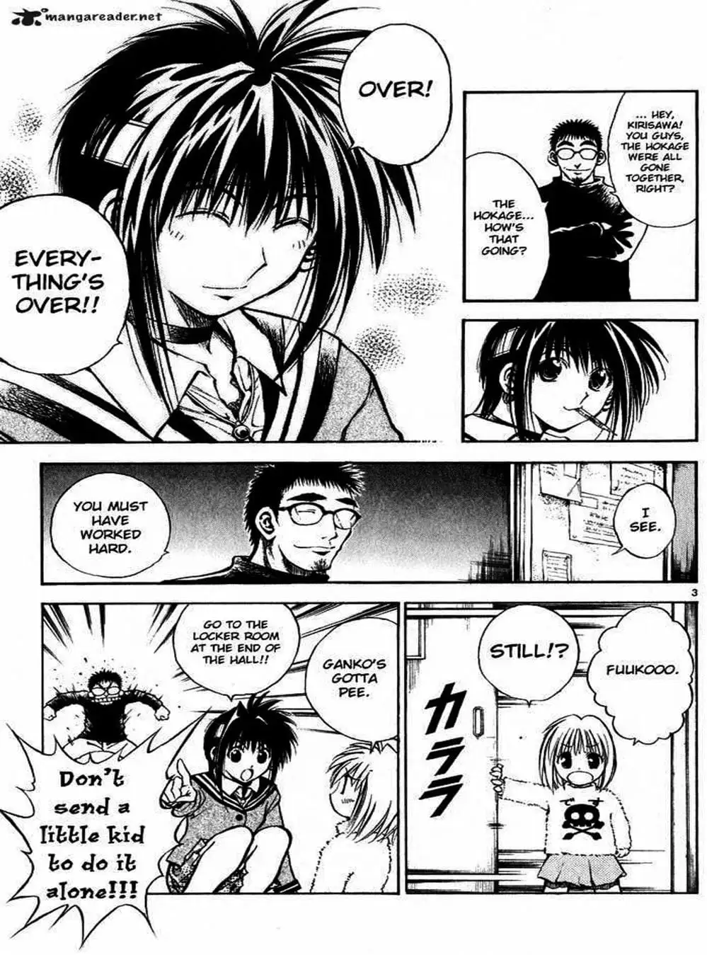 Truyện Tranh Ngọn Lửa Recca - Flame Of Recca trang 9