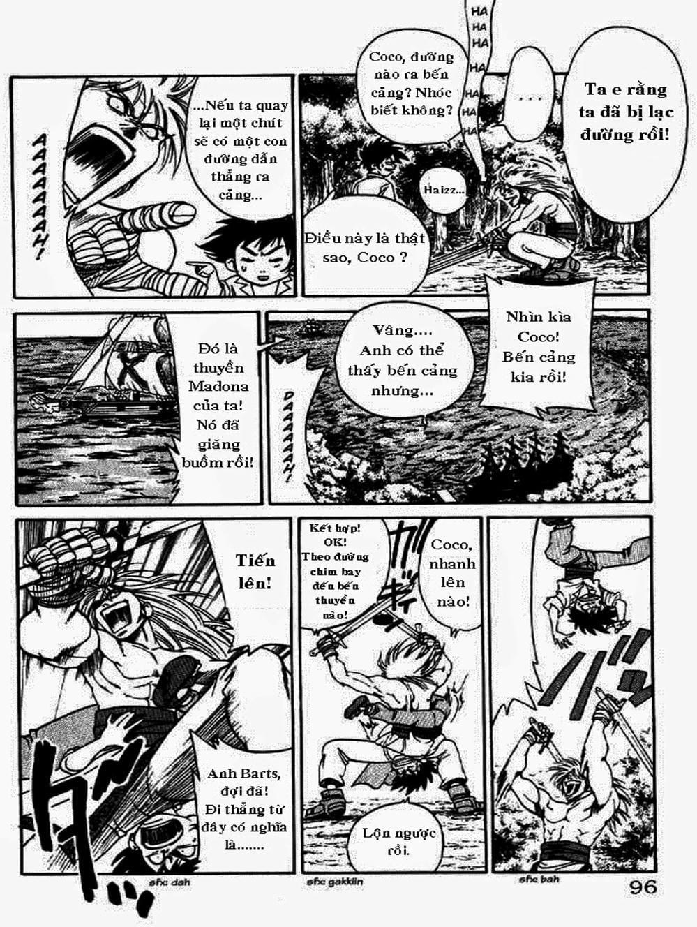 Truyện Tranh Vua Trên Biển - Full Ahead Coco trang 4