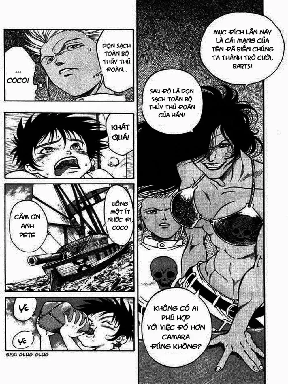 Truyện Tranh Vua Trên Biển - Full Ahead Coco trang 4