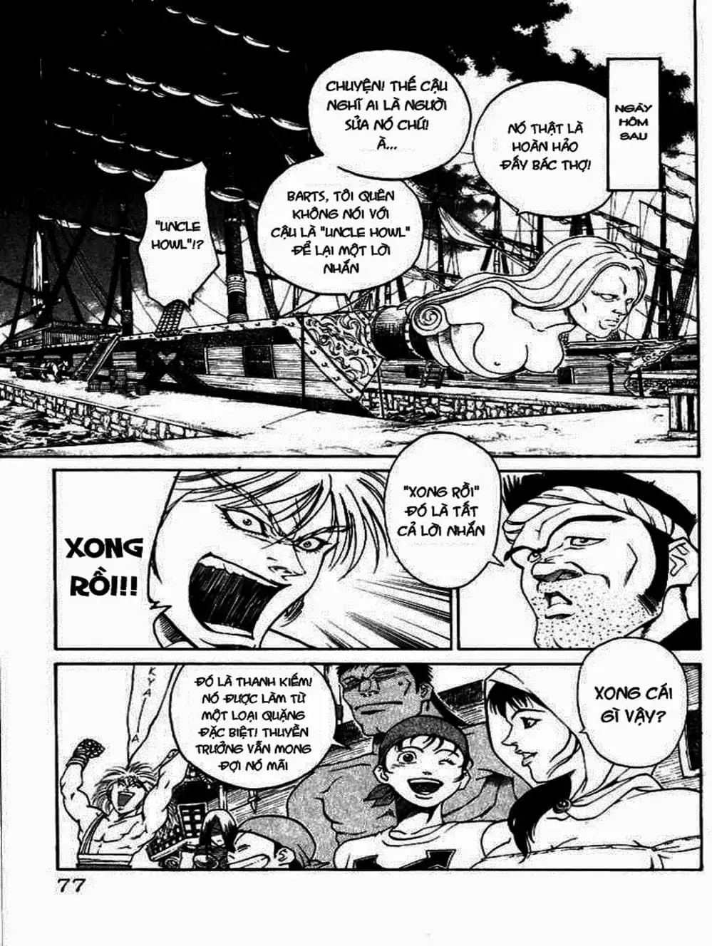 Truyện Tranh Vua Trên Biển - Full Ahead Coco trang 4