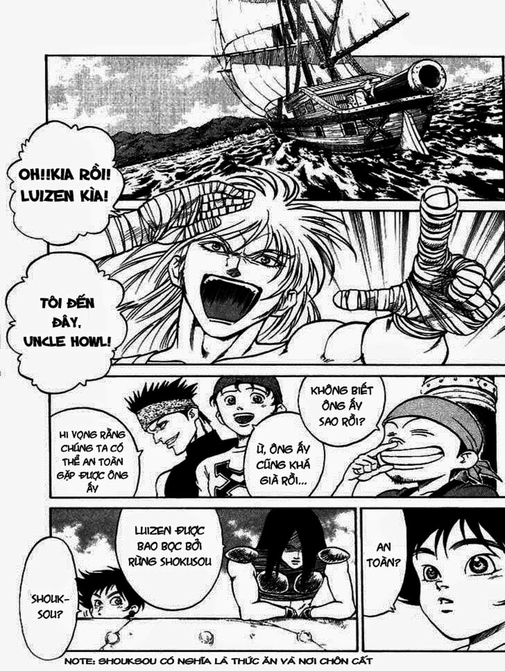 Truyện Tranh Vua Trên Biển - Full Ahead Coco trang 4