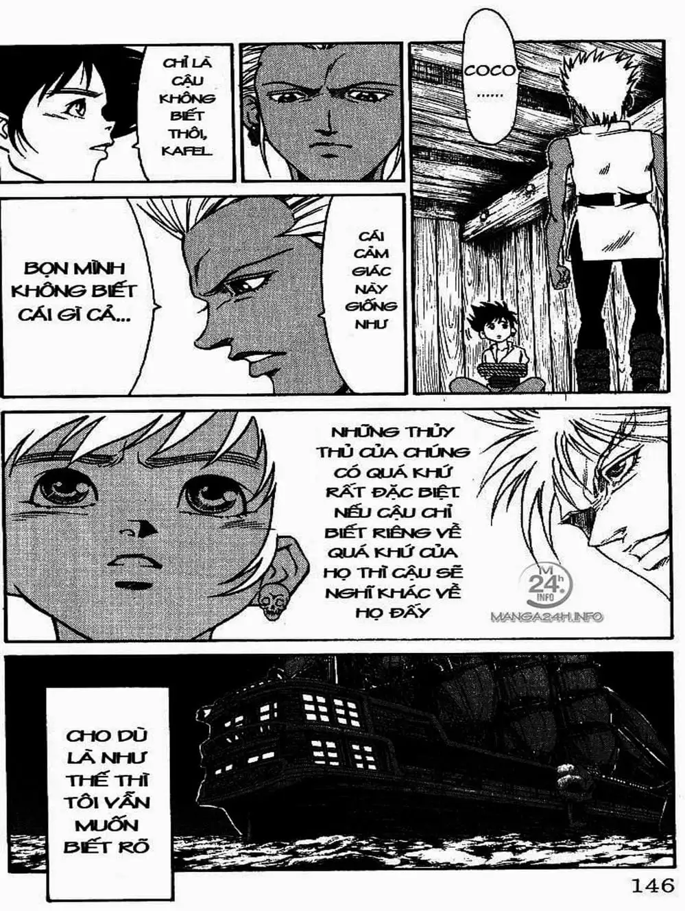 Truyện Tranh Vua Trên Biển - Full Ahead Coco trang 4