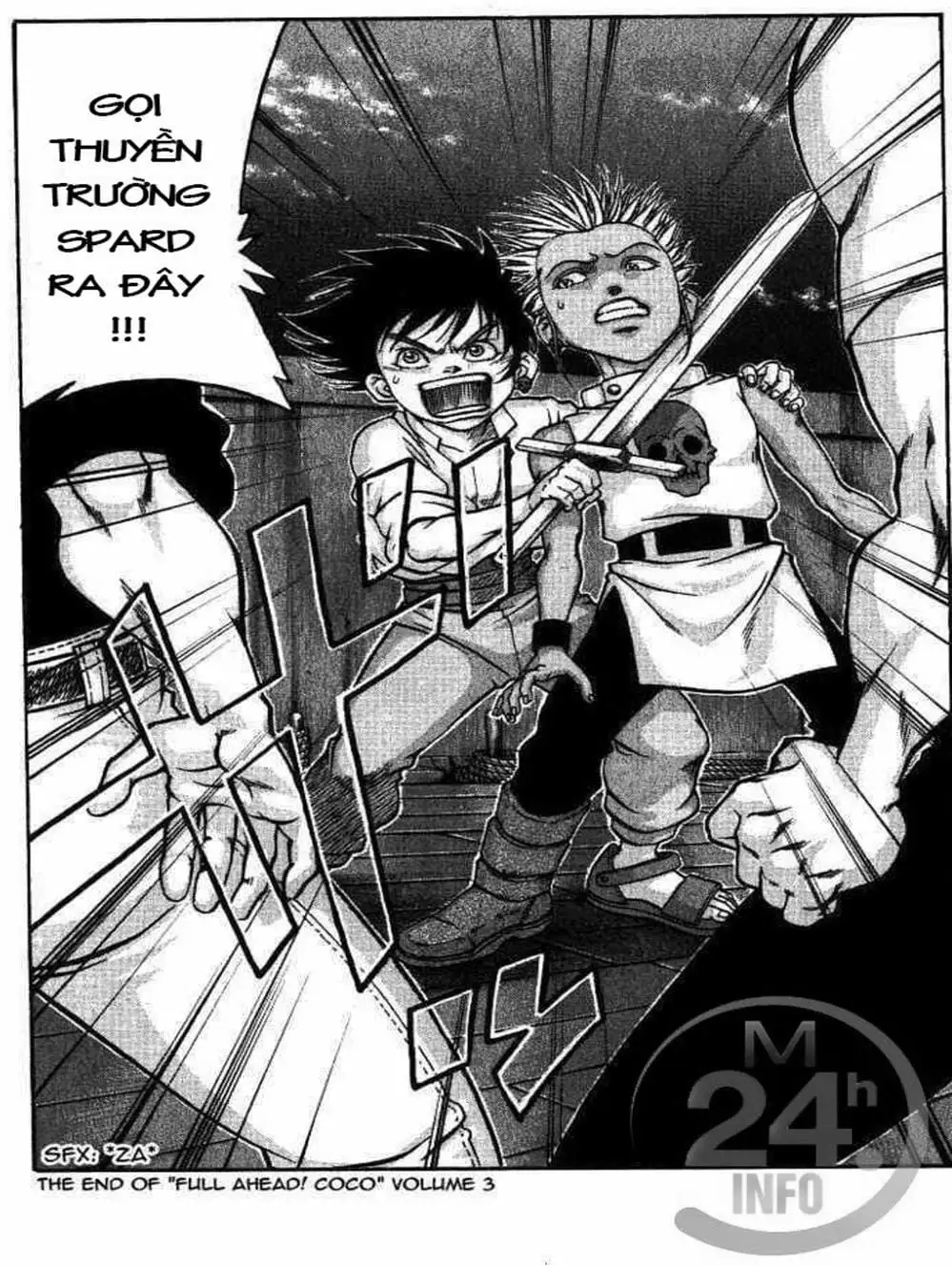 Truyện Tranh Vua Trên Biển - Full Ahead Coco trang 4