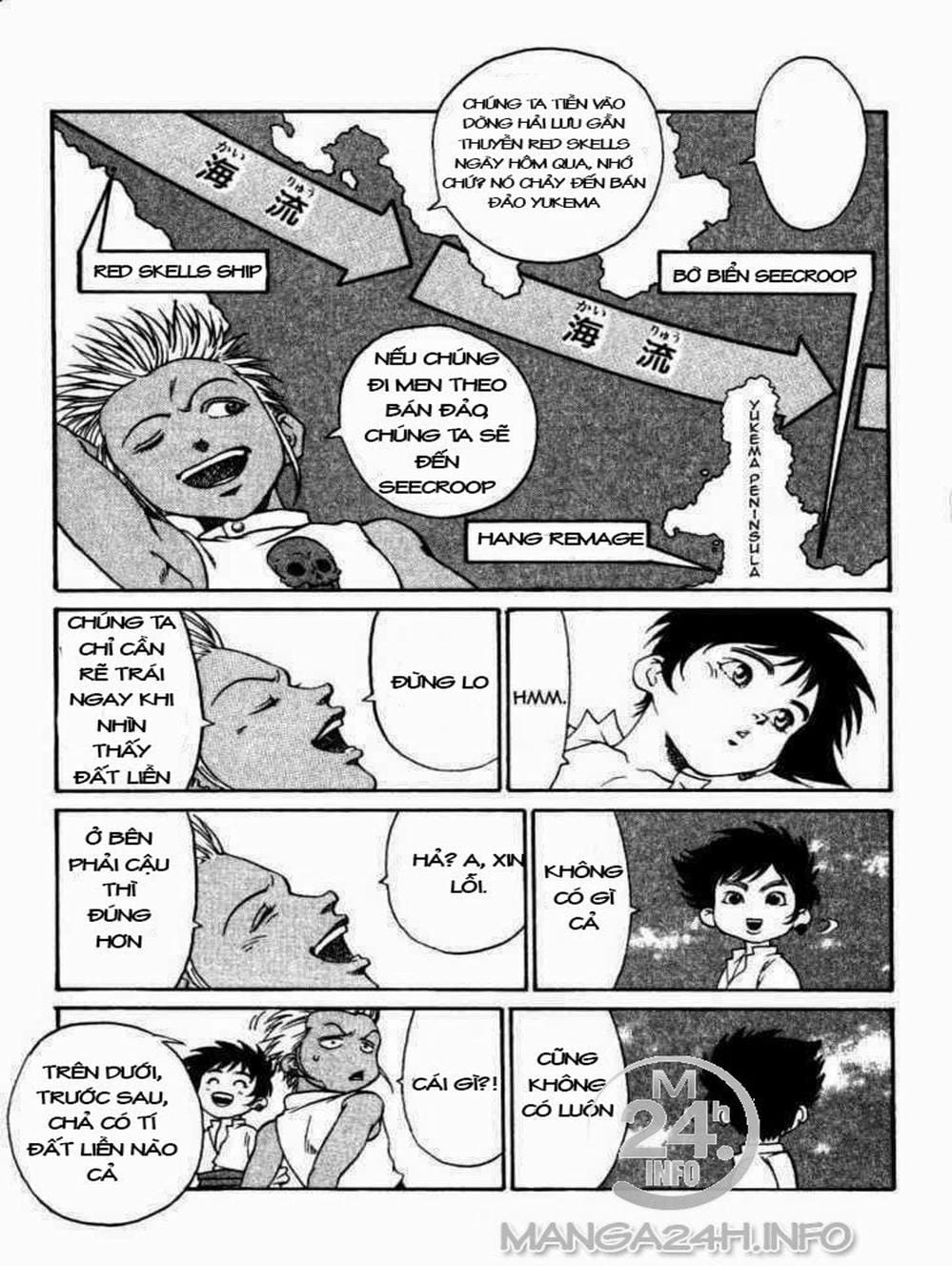 Truyện Tranh Vua Trên Biển - Full Ahead Coco trang 4