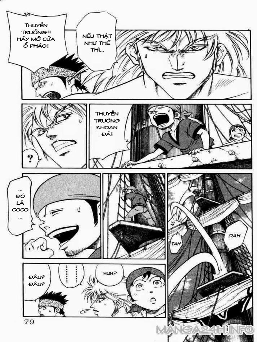 Truyện Tranh Vua Trên Biển - Full Ahead Coco trang 4