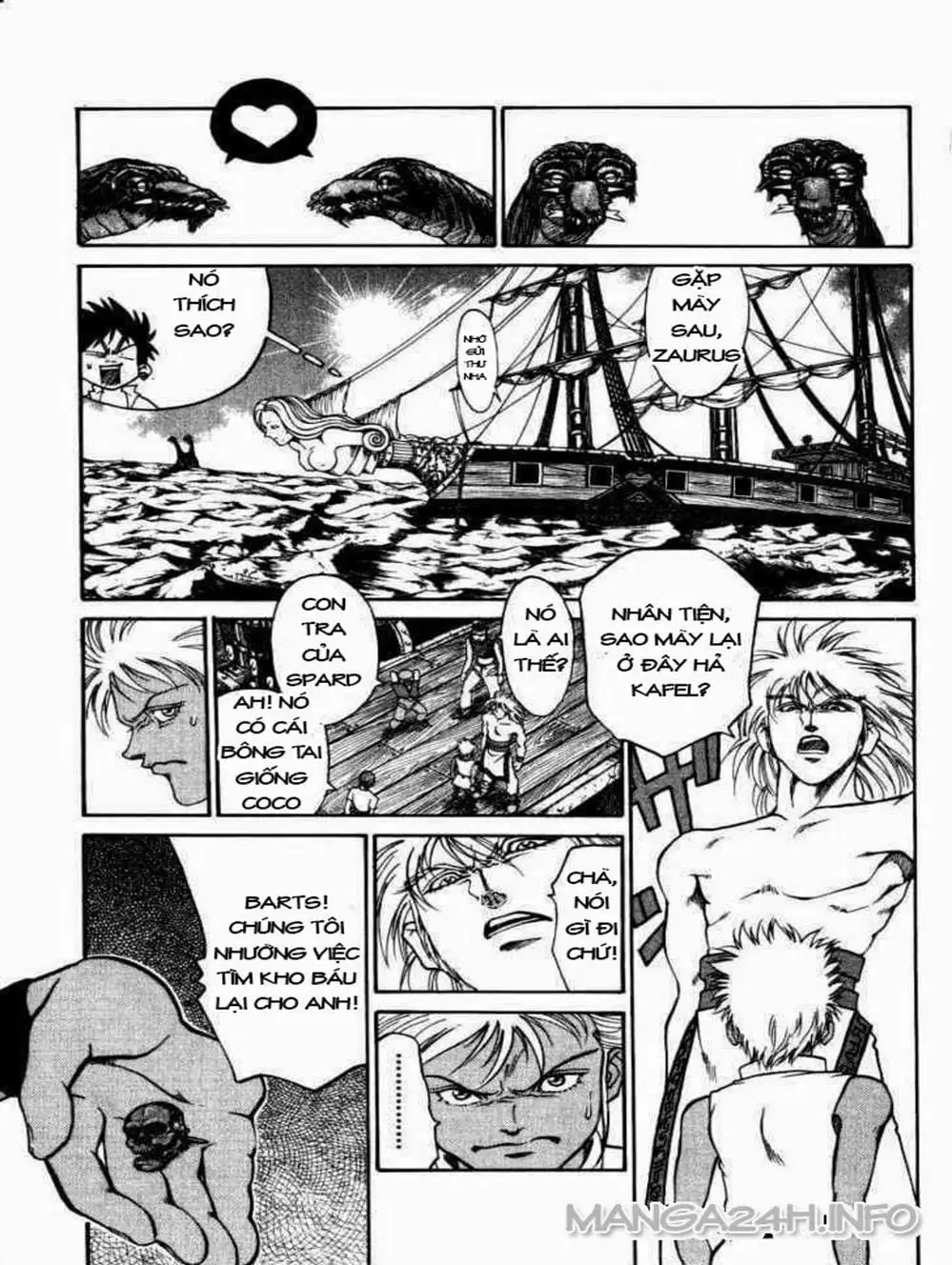 Truyện Tranh Vua Trên Biển - Full Ahead Coco trang 4