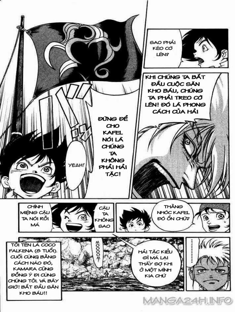 Truyện Tranh Vua Trên Biển - Full Ahead Coco trang 4