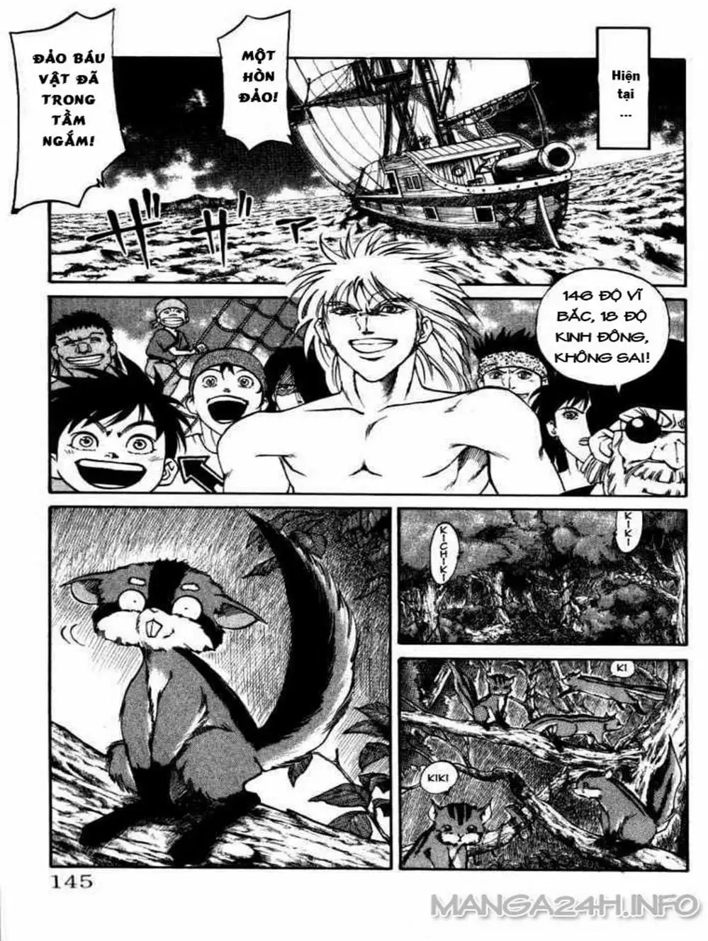 Truyện Tranh Vua Trên Biển - Full Ahead Coco trang 4