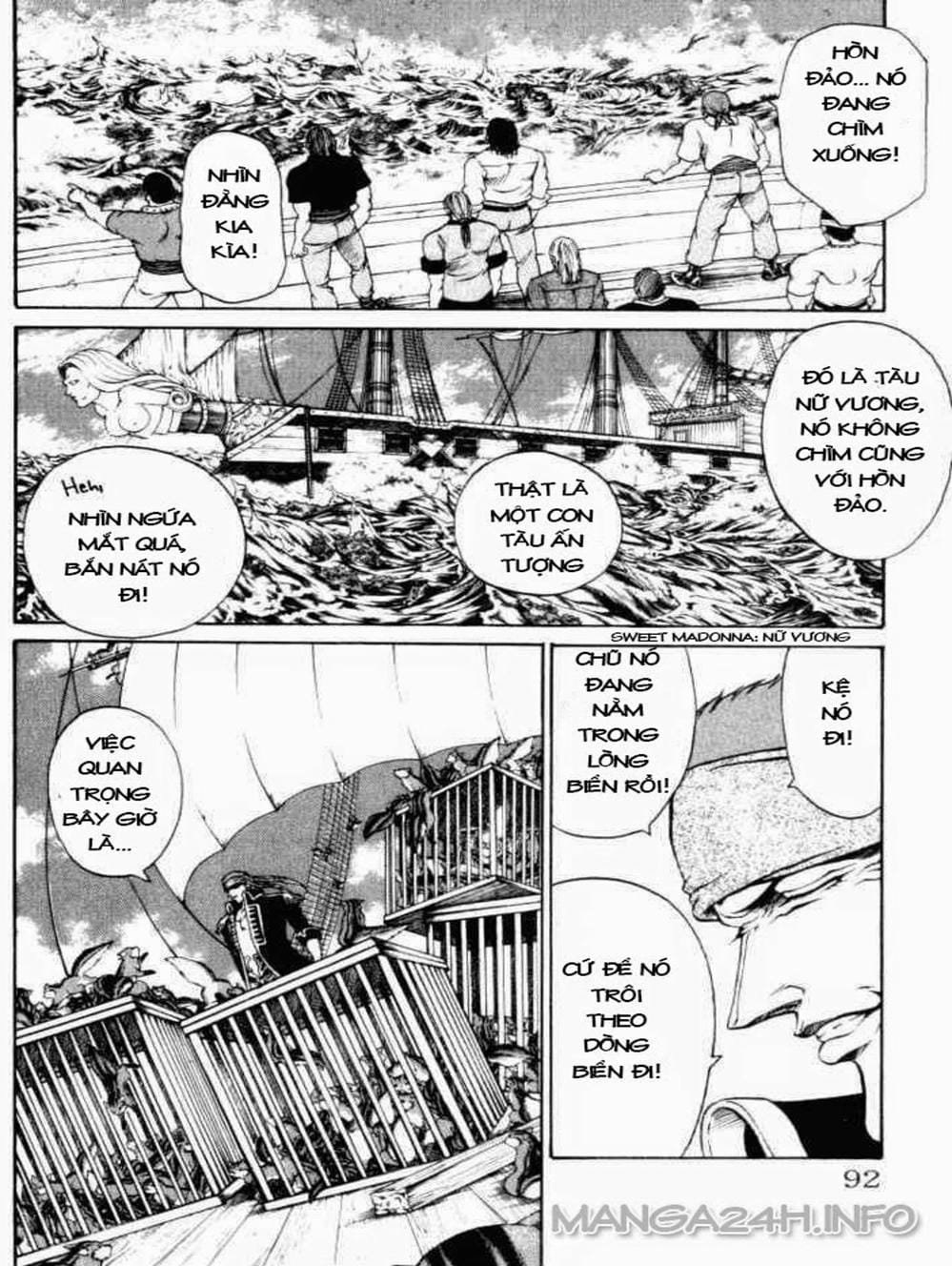 Truyện Tranh Vua Trên Biển - Full Ahead Coco trang 4
