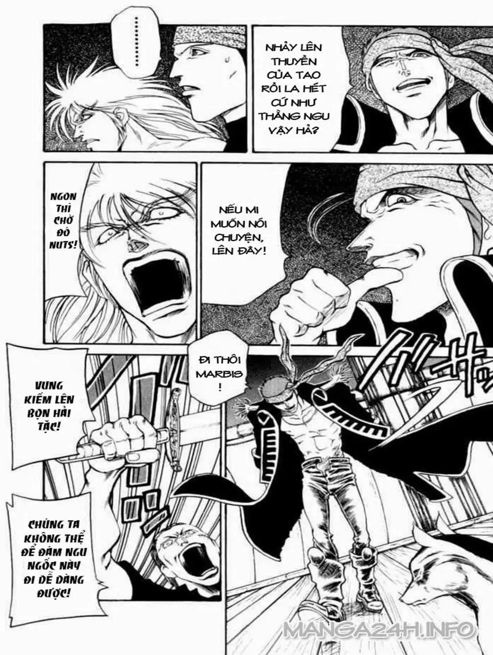 Truyện Tranh Vua Trên Biển - Full Ahead Coco trang 4