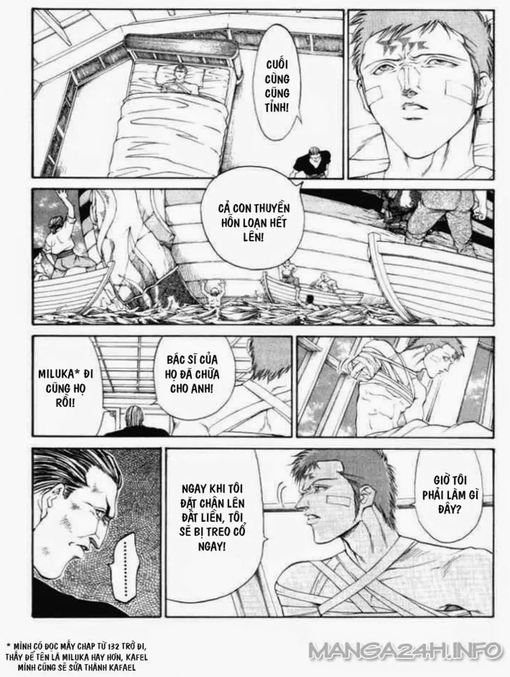 Truyện Tranh Vua Trên Biển - Full Ahead Coco trang 4