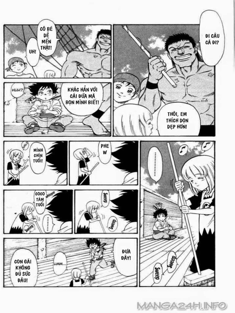 Truyện Tranh Vua Trên Biển - Full Ahead Coco trang 4