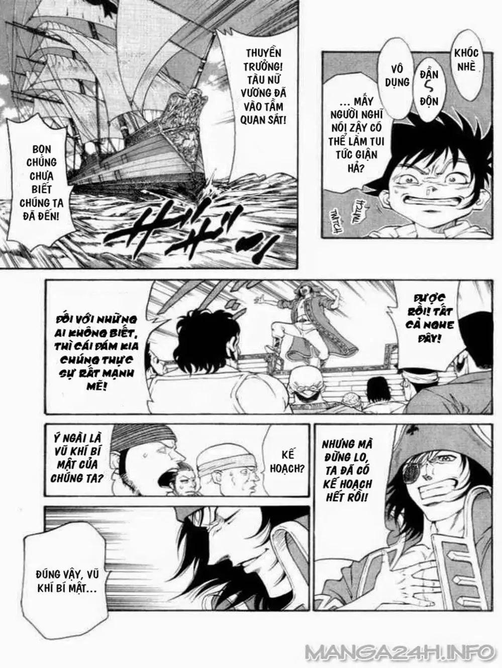 Truyện Tranh Vua Trên Biển - Full Ahead Coco trang 4
