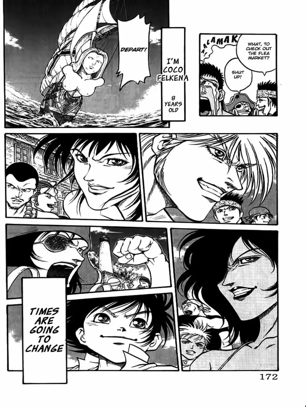 Truyện Tranh Vua Trên Biển - Full Ahead Coco trang 4