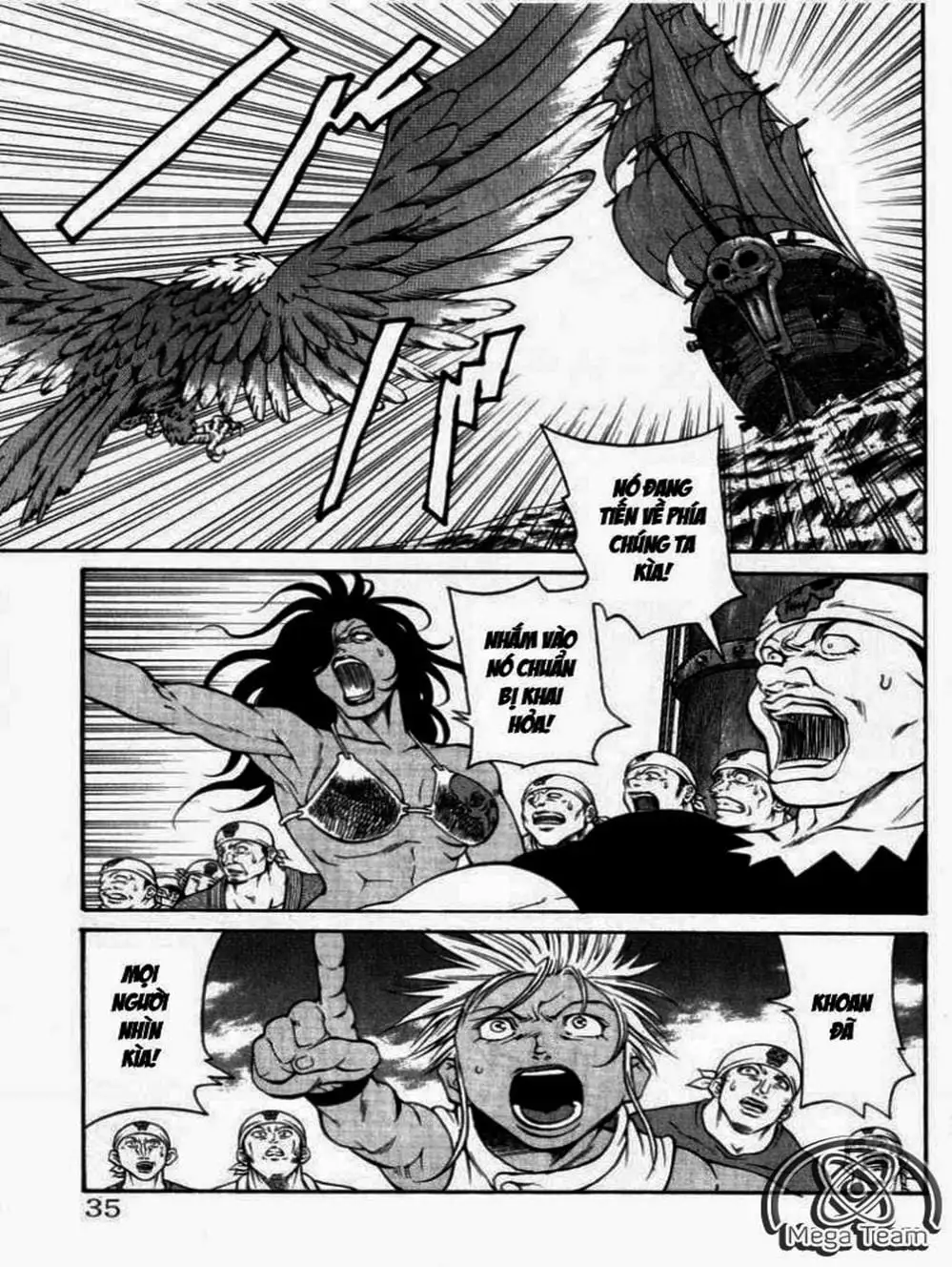 Truyện Tranh Vua Trên Biển - Full Ahead Coco trang 4