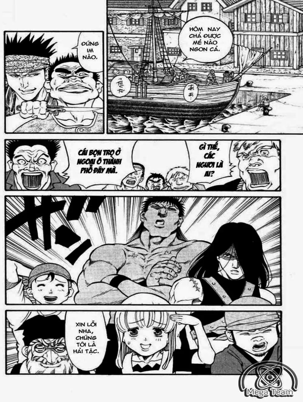 Truyện Tranh Vua Trên Biển - Full Ahead Coco trang 4