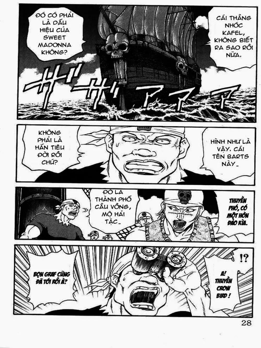 Truyện Tranh Vua Trên Biển - Full Ahead Coco trang 4