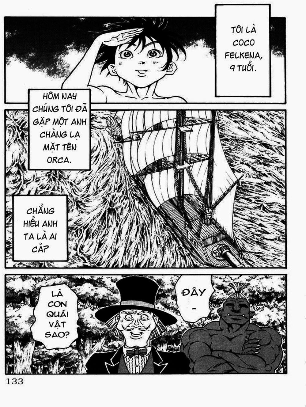 Truyện Tranh Vua Trên Biển - Full Ahead Coco trang 4